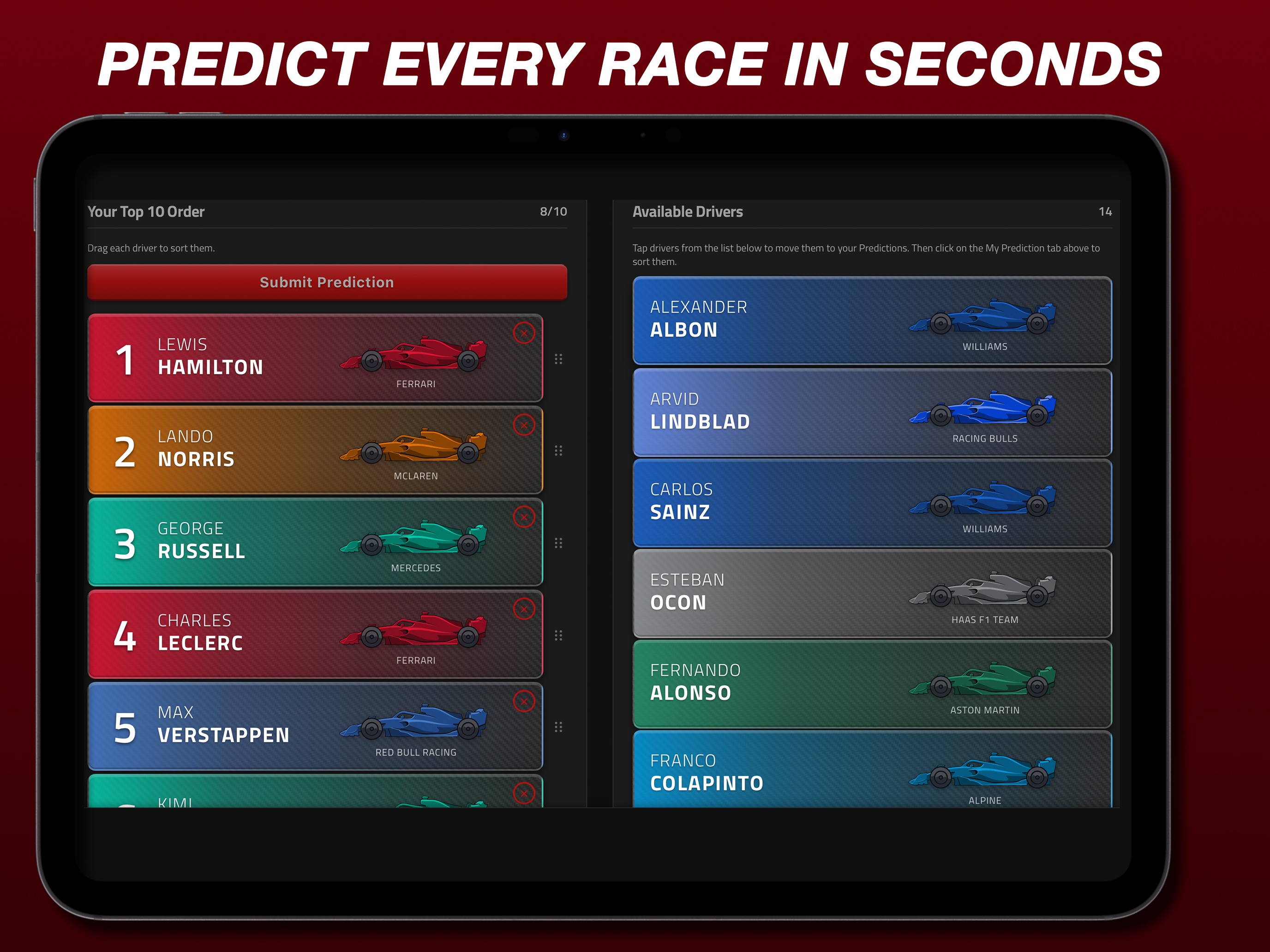 Pit Lane Fantasy Racing